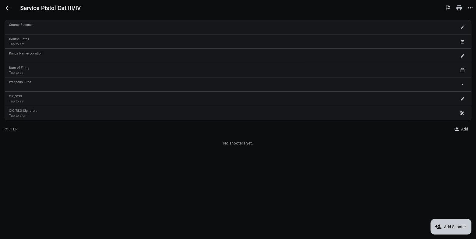 Session header